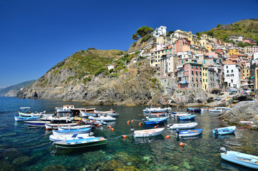 Fototapeta premium Riomaggiore, Cinque Terre