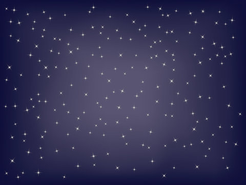 abstract starry background vector illustration