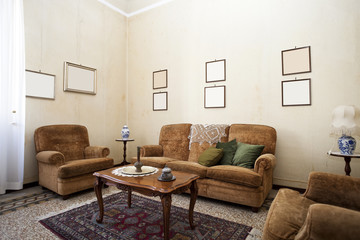 old livingroom, interior