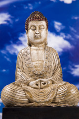 Buddha on the sky