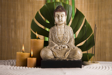 Meditating buddha