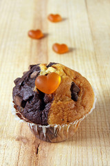 marmormuffin mit herz