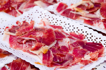 Spanish jabugo ham