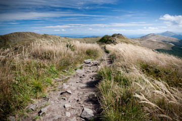 Bieszczady mountains in south east Poland © Nivellen77