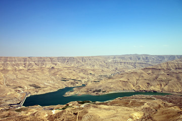 Dam in the desert