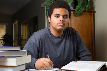 Hard working student