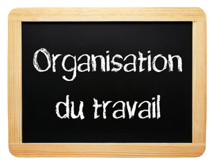 Obraz premium Organisation du travail
