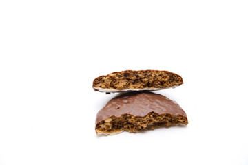 Lebkuchen halbiert