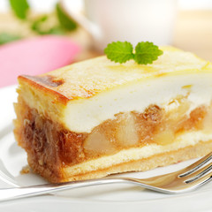 Apfel- Käsekuchen