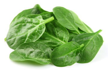 Fresh spinach salad