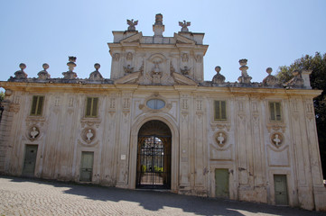 Fototapeta premium Meridiana au Jardin botanique Villa Borghese à Rome
