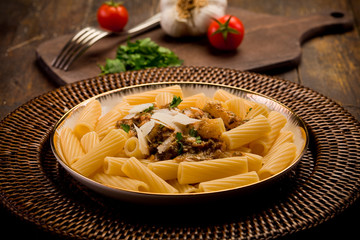 Pasta with Sicilian pesto