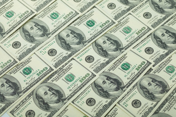 many dollars on the table