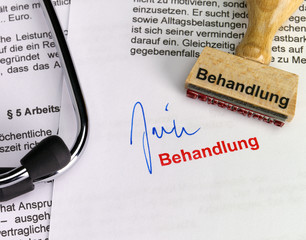 Stempel: Behandlung