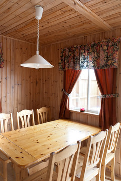 arredamento interno di un cottage in Islanda