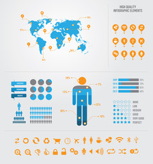 High quality business infographic elemnts