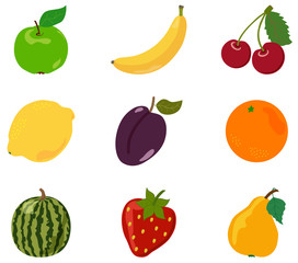 Set fruit