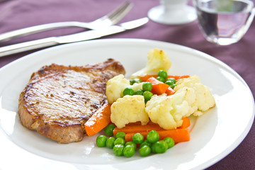 Gilled pork [ Pork steak ]