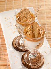 Karamell-Bananen Dessert