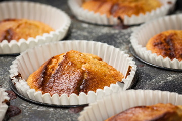 Homemade fresh muffins