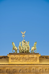 Obraz premium The Brandenburger Tor at Berlin, Germany