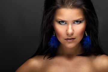 Naklejka premium Portrait of woman