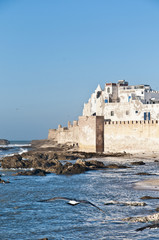 Defensive walls of Essaouira, Morocco
