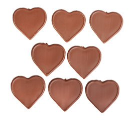 Heart shaped chocolate