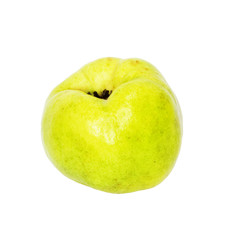Quince (golden apple) isolated on white background