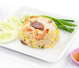 fried rice with shrimp