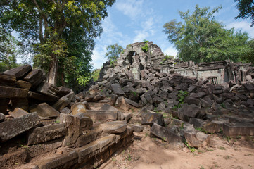 Ruins of Beng Mealea, Angkor, Cambodia