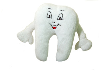 Tooth plush toy