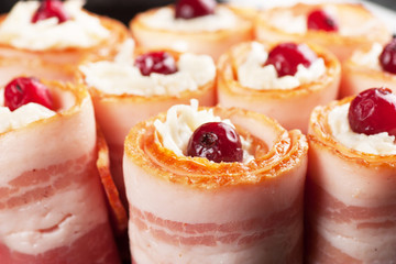 Bacon rolls