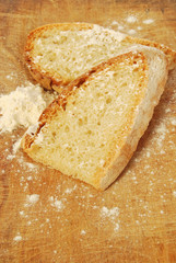 Slices of homemade bread 014