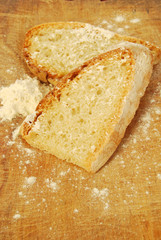 Slices of homemade bread 013