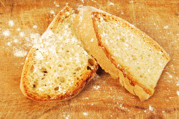 Slices of homemade bread 006