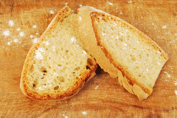 Slices of homemade bread 005