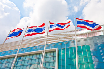 Thailand flags