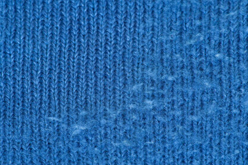 Knitted wool closeup