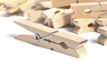 Holz Wäscheklammern