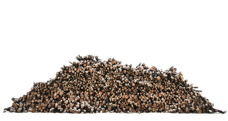 Heap of timber