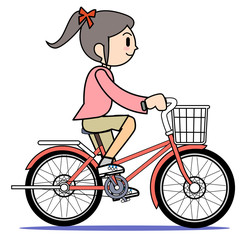 Mother who rides a bicycle01