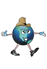 Cowboy Earth Man.