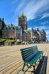 Ch&acirc;teau de Frontenac, Qu&eacute;bec, Canada.