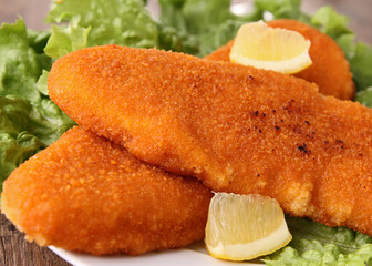 breaded fish