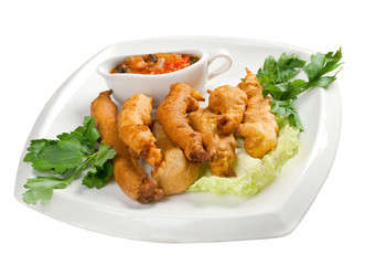 Japanese Cuisine - Tempura Chicken