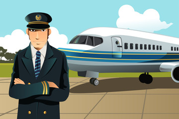 Airplane pilot © artisticco