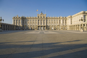 Palacio de real (Royal palace) in Madrid