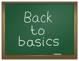 Fototapeta premium Back to basics.