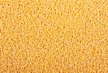 Millet seeds background